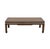 This elegant Ming-style coffee table features a classic rectangular silhouette crafted from wood with a rich, dark brown...