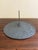 A classic vintage iron verdigris garden sundial inspired by traditional English estate landscapes, reading "Grow old along...
