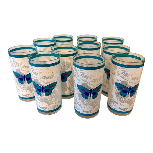 Vintage Stotter Acrylic Ice Tea Tumbler Glasses, a Set of 11 For Sale