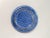 Late 20th Century Vintage Italian Studio Pottery Plate, Fabrizio Simone Blue Glaze (19.75 Cm) For Sale - Image 5 of 9