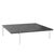 Fritz Hansen Poul Kjærholm Pk61 Dark Granite Coffee Table, Fritz Hansen, Denmark, 1956, 2008 For Sale - Image 4 of 6