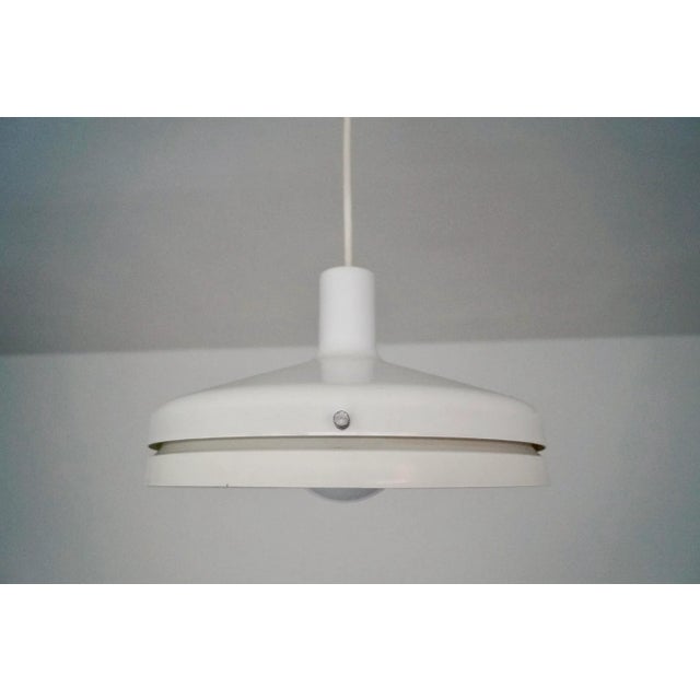 1950's Mid-Century Modern Aluminum Light Fixture For Sale In Los Angeles - Image 6 of 13