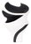 Rapsie Black and White Vase- Short For Sale