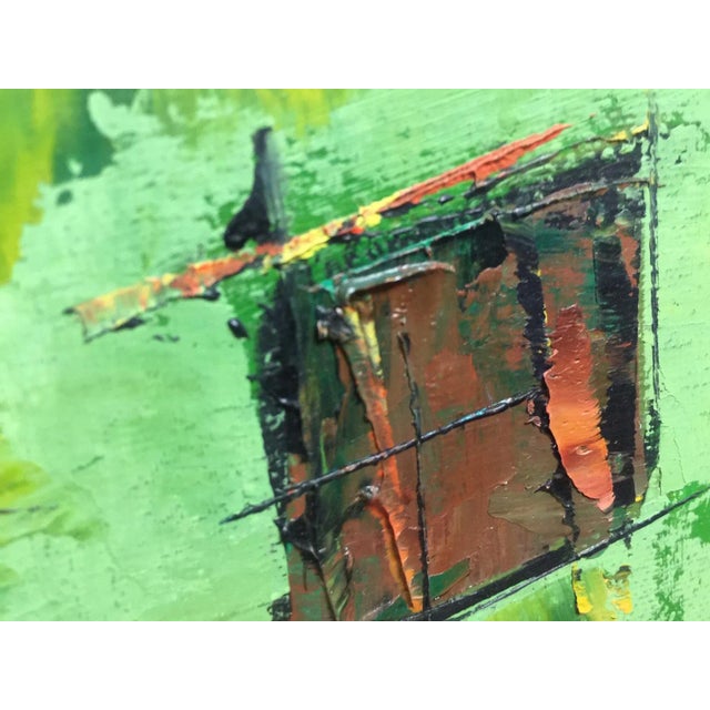 Late 20th Century Late 20th Century Original Abstract House Painting For Sale - Image 5 of 10