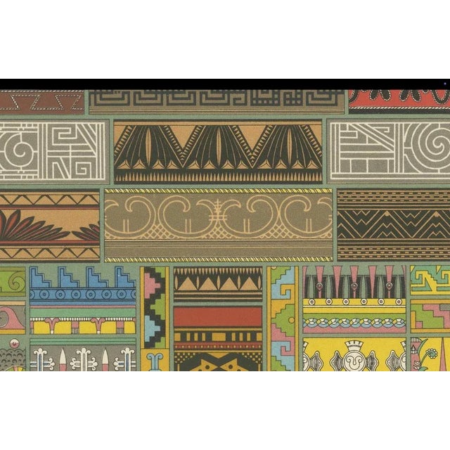 Ethnographic Design Lithograph, 1869, Paper For Sale - Image 9 of 12