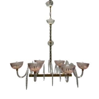 Chandelier from Seguso V.A., 1950s For Sale