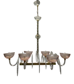 Chandelier from Seguso V.A., 1950s