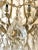 Gilt Iron & Glass Chandelier, 1960s For Sale - Image 5 of 10