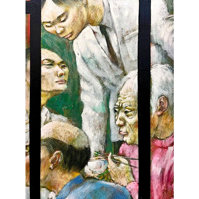 1970s “Chinese Dim Sum Feast” by Raymond Howell For Sale In San Francisco - Image 6 of 11