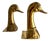 Almazán Patinated Brass Bookends, 1970s, Set of 2 For Sale