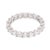 Contemporary Lugano 2.07 Carat Diamond 18k White Gold Eternity Band, Size 6.25 For Sale - Image 3 of 5