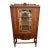Early 20th Century Jacobean Revival Style Walnut Display China Cabinet For Sale
