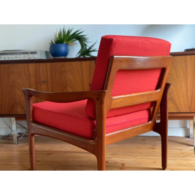 Mid-Century Easy Chair by Illum Wikkelsoe for Glostrup, 1960s For Sale - Image 6 of 11