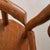French Folk Art Hand-Carved Wood Armchair, 1960s For Sale - Image 10 of 11