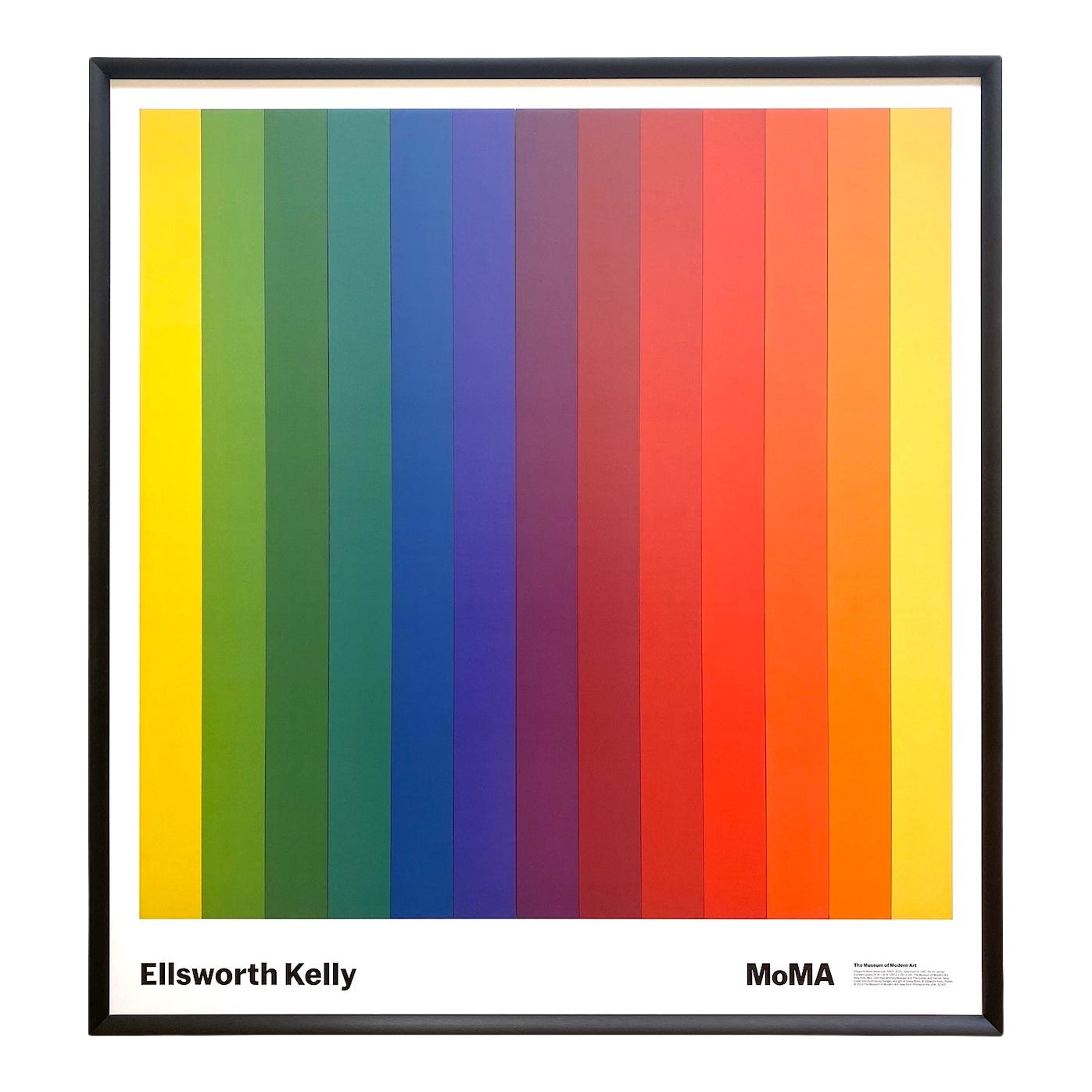Ellsworth Kelly「Cité, 1951」SFMOMA 希少ポスター Ellsworth Kelly「Cité, 1951」SFMOMA 希少ポスター - メルカリ