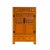 Chinese Fujian Distressed Orange Relief Carving Storage Tv Cabinet For Sale In San Francisco - Image 6 of 6