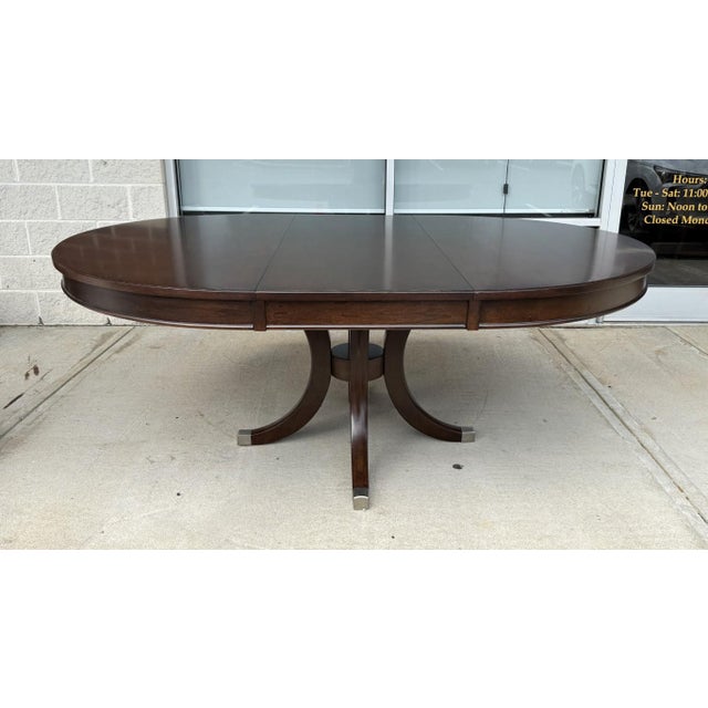 7 Piece Kincaid Alston Collection Round Dining Set For Sale - Image 9 of 16