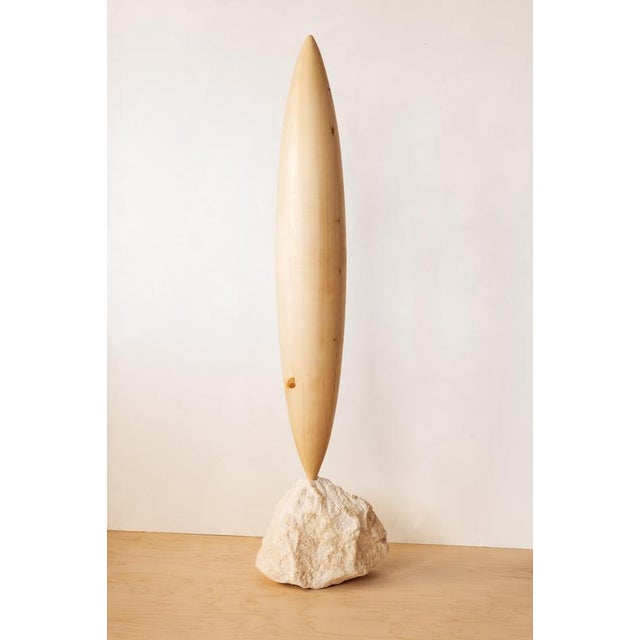 Not Yet Made - Made To Order Brutalist Elm Wood Console by Jean-Baptiste Van Den Heede For Sale - Image 5 of 10