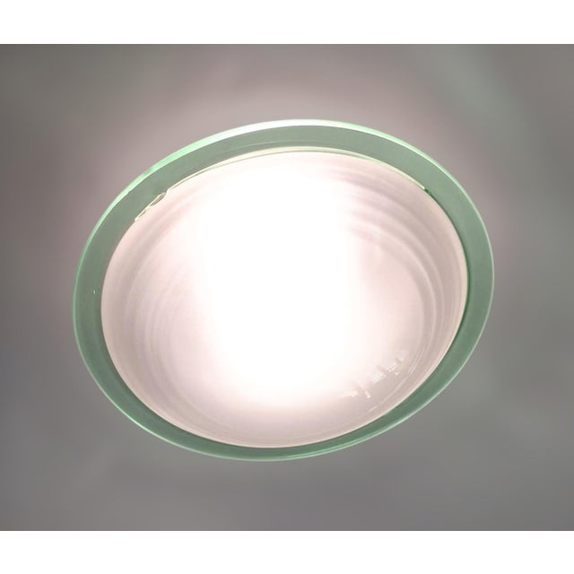 Glass 1960s Murano Flush Mount For Sale - Image 7 of 9