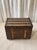 Early 20th-century Swiss railway travel trunk, retaining its highly characterful original surface, fittings and interior,...