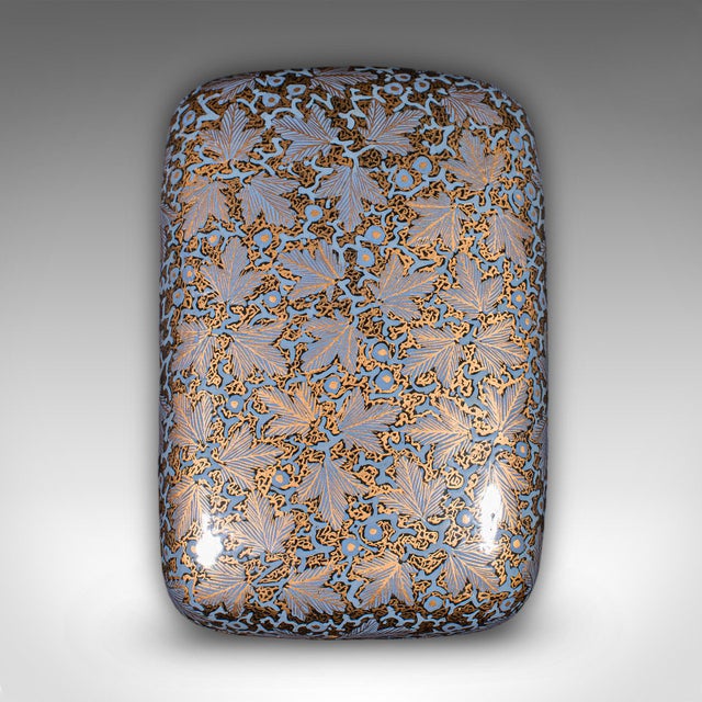 Small Antique Sharing Box, Japanese, Lacquered, Meiji, Keepsake Case, Victorian For Sale - Image 9 of 10