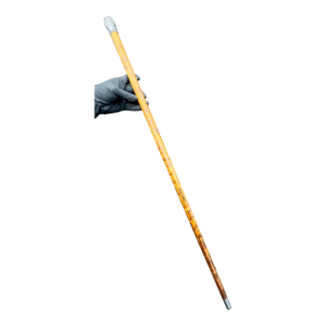 Antique Victorian Silver Mounted Walking Stick