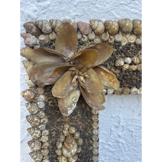1960s Shellwork Frame For Sale - Image 4 of 12
