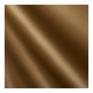 Schumacher Rocky Performance Velvet Fabric In Camel For Sale