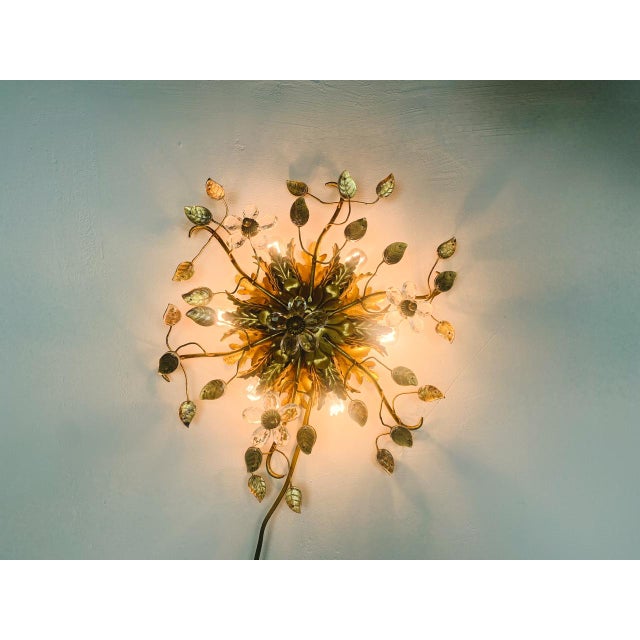 Florentine Flush Mount Ceiling Lamp from Banci Firenze, 1970s For Sale - Image 15 of 16