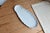 1960s Large Vintage White Porcelain Seashell-Shaped Serving Platter, 1960s For Sale - Image 5 of 7