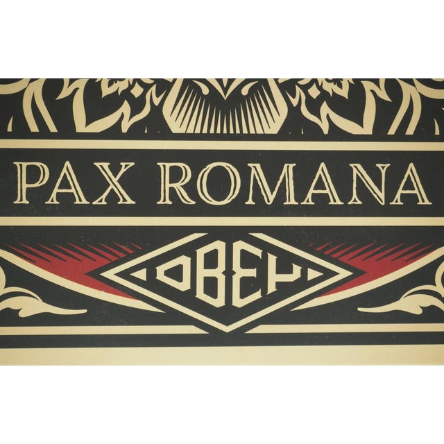 Shepard Fairey, Pax Romana, Lithograph For Sale - Image 5 of 8
