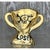 This vintage ceramic loser trophy is a delightfully irreverent piece of decorative art with a wicked sense of humor. Hand-...