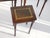 French Wooden Nesting Tables with Brown Inlaid Leather, 1930s, Set of 3 For Sale - Image 6 of 10