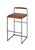 Bradbury Bar Stool, Saddle Leather For Sale