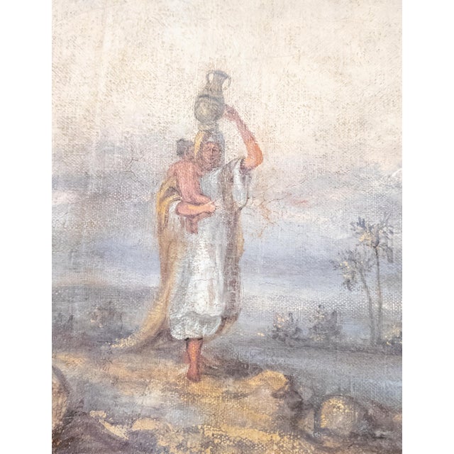 Early 20th Century Orientalist Oil Painting "An Arab Defending His Family" After Carl Haag For Sale - Image 12 of 15