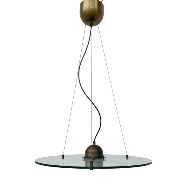 Space Age UFO Pendant from Sölken Leuchten, 1970s For Sale