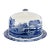 Spode Spode Blue Italian Serving Platter with Dome For Sale - Image 4 of 4