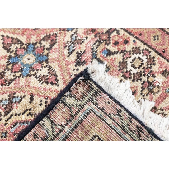 Traditional Antique Malayer Shabby Chic Rug 5'9'' X 12'9'' For Sale - Image 3 of 12