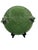 Vintage Bordallo Pinheiro Green Majolica Basketweave Cheese & Cake Platter For Sale - Image 10 of 12
