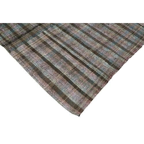 Vintage Turkish Flatweave Kilim Rug For Sale - Image 4 of 7