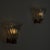 Gold Bullicante Murano Glass Wall Sconces from Seguso, 1940s, Set of 2 For Sale - Image 8 of 18