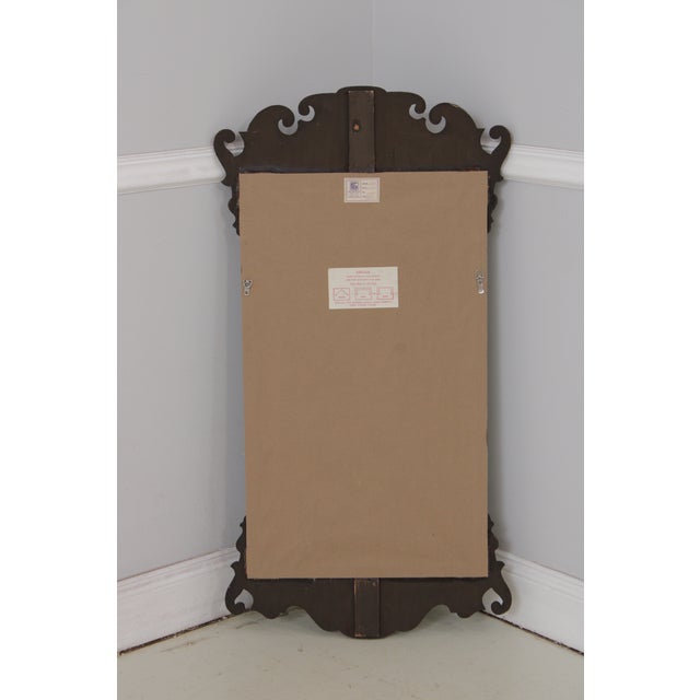 Friedman Brothers Chippendale Mahogany Mirror For Sale - Image 12 of 14