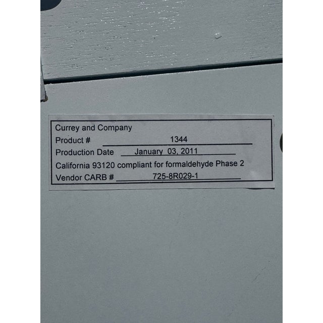 Currey and Company Stunning Large Natural Seashell Framed Mirror For Sale - Image 11 of 12