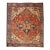 Antique Persian Serapi Rug 9'4" X 11’0" For Sale