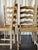 Set of Six Bleached French Ladderback Chairs For Sale - Image 6 of 8