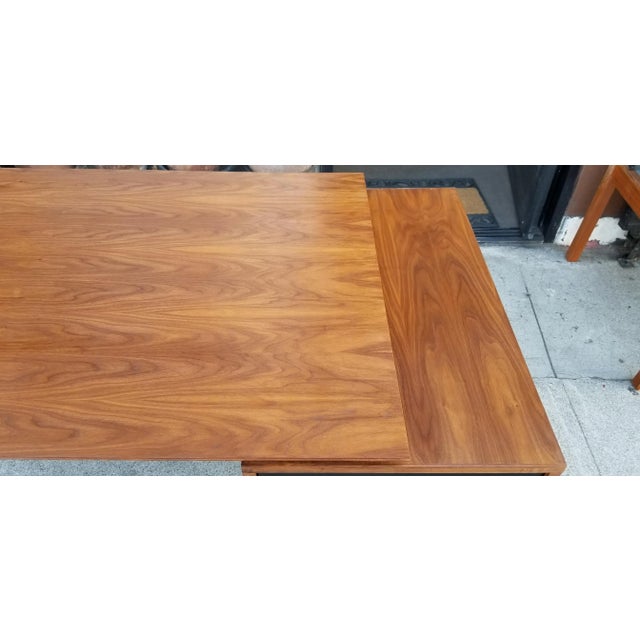 Brown Nicholas Custom Mid-Century Modern Writing Desk For Sale - Image 8 of 13