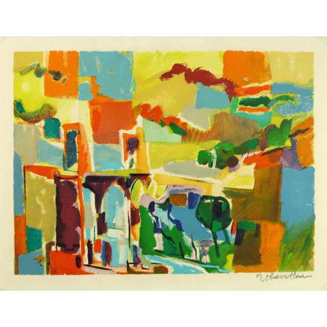 Jean Chevolleau, Bright Abstract For Sale