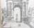 Paper 17th Century Italian Architectural Engraving of Arco Trionfale by Carlo Rainaldi For Sale - Image 7 of 13