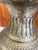 Late 20th Century Hammered Metal Indian Sanskrit Floor Vase For Sale - Image 11 of 12