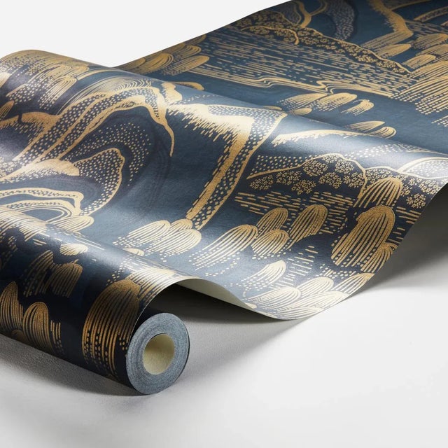 Indigo Garden is a chic, stylized scenic based on a hand-painted design. This product is FSC Certified. Available in North...